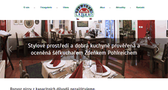 Desktop Screenshot of pizzerielatran.cz